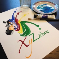 XyZèbre logo - Similar company to Ikuko Ikeda (Ikuko Illustration)