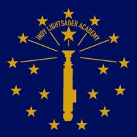 Indy Lightsaber Academy logo - Similar company to Pb Editions