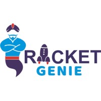 Rocket Genie logo - Similar company to Genie Rocket