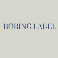 Boring Label logo - Similar company to Future Army Officers