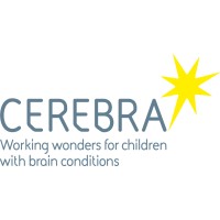Cerebra (Charity) logo - Similar company to We Design+Make, Warwick Engineering Build Space