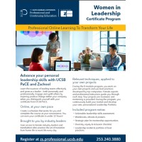 Women in Leadership at UC Santa Barbara PaCE logo - Similar company to Napice