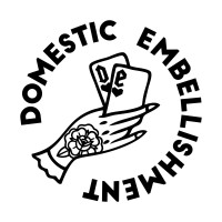 Domestic Embellishment logo - Similar company to Bold Event Creative