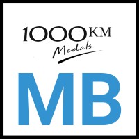 Metal Badge/1000km Medals logo - Similar company to Imf Diecasting