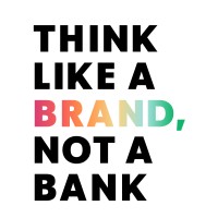 Think Like a Brand, Not a Bank logo - Similar company to Knowledge Hive