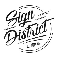Sign District logo - Similar company to Iwaarden · Interior · Signing · Artwork