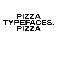 PizzaTypefaces logo - Similar company to The Orgel Visual Group