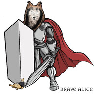 Brave Alice logo - Similar company to Lookumation Studio
