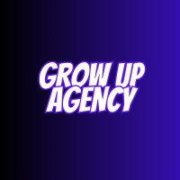Grow Up Agency logo - Similar company to Black Buff