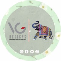 V.G. DESIGNS logo - Similar company to Wedding Darzi