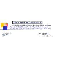 S&A Accounting Services Cc