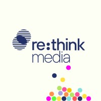 re:think media logo - Similar company to Screenfinder