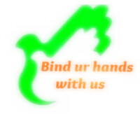 Bind ur hands with us logo - Similar company to Aqua World