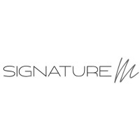 Signature M logo - Similar company to Alka Hari