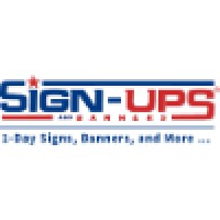 Sign-Ups and Banners logo - Similar company to Rocket Wraps & Signs