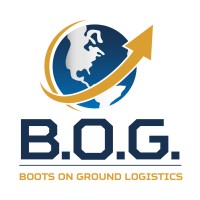 B.O.G Logistics (Boots On Ground) logo - Similar company to Midlands Pro Logistics