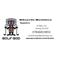 Golf God Clothing logo - Similar company to Forelinksgolf