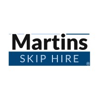 Martin's Skip Hire logo - Similar company to Secure Skip Hire Woking