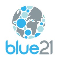 Blue21 logo - Similar company to Oceanix