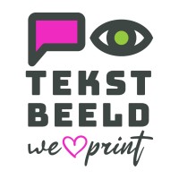 TekstBeeld | We 🩷 Print logo - Similar company to Mixed Industries