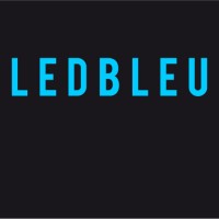LEDBLEU - Écrans géant led logo - Similar company to Serelia - Affichage Dynamique