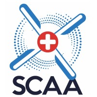 Scotland's Charity Air Ambulance (SCAA) logo - Similar company to Air Ambulance Northern Ireland