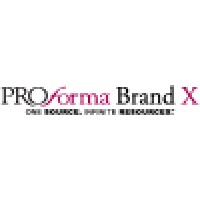 Proforma Brand X: Marketing • Branded Products • Printing • Company Apparel