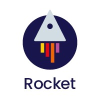 Rocket logo - Similar company to Truebyte