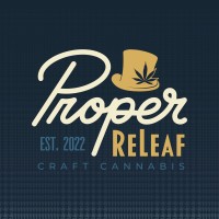 Proper ReLeaf Craft Cannabis logo - Similar company to Cannaba, Llc
