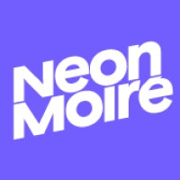 Neon Moiré logo - Similar company to Hi-Res!