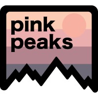 Pink Peaks Climbing logo - Similar company to Le Camp De Base