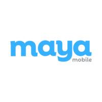 Maya Mobile logo - Similar company to Numero Esim