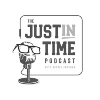 The JustIn Time Podcast logo - Similar company to The Players' Testimony