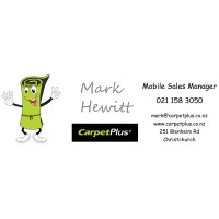 Carpet Plus Mobile-Mark Hewitt 021 158 3050 logo - Similar company to Dee Studio