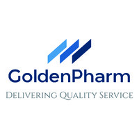 Goldenpharm logo - Similar company to Podium Co Sal