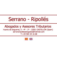 Serrano-Ripollés Abogados y Asesores Tributarios. Lawyers and Tax Consultants. logo - Similar company to Sp Group Servicios Jurídicos