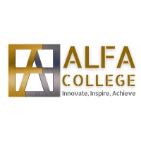 Alfa College logo - Similar company to Alfa University - جامعة ألفــا