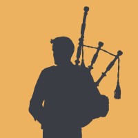 Alistair Brown Ayrshire Bagpiper logo - Similar company to Ayrshire Fire & Security