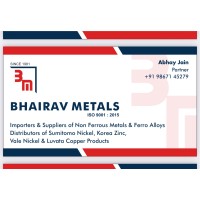 BHAIRAV METALS - India logo - Similar company to Mti Materials