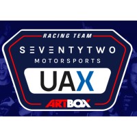 UAX SeventyTwo Artbox Racing Team logo - Similar company to Mercury Barcelona