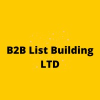 B2B List Building LTD logo - Similar company to Data Discovers - B2B Intent Data Services Agency