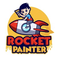 RocketPainter™ logo - Similar company to Tee Time Auto Spa