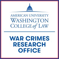 War Crimes Research Office, American University Washington College Of Law