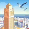 Map of Algeria logo - Similar company to Oneclickdz