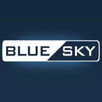 BLUE SKY logo - Similar company to Smile Tv