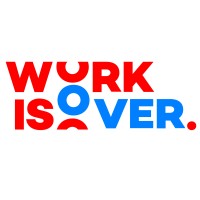 WORK IS OVER logo - Similar company to Studio Way