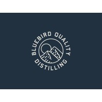 Bluebird Distilling logo - Similar company to Char & Stave