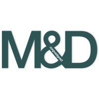 M&D zorgvastgoed logo - Similar company to Tekenplan Vastgoedpresentatie