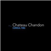 Chateau Chandon Consulting