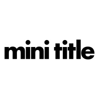 Mini Title logo - Similar company to Beige